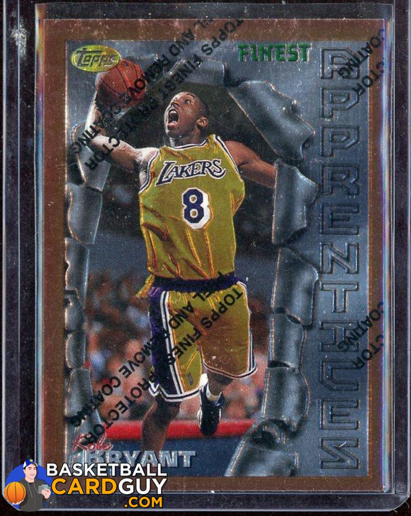 Kobe Bryant 1996-97 Finest #74 B RC (#1) - Basketball Cards