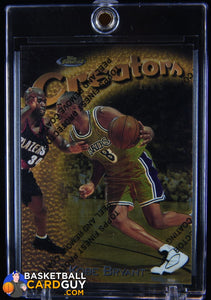 Kobe Bryant 1997-98 Finest #323 Gold basketball card