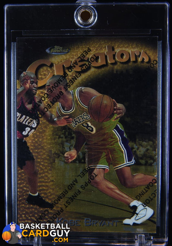 Kobe Bryant 1997-98 Finest #323 Gold basketball card