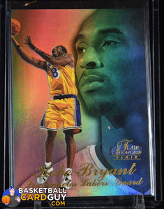 Kobe Bryant 1997-98 Flair Showcase Row 3 #18 (2nd year) basketball card