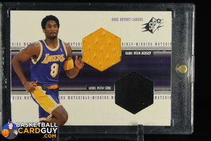 Kobe Bryant 1999-00 SPx Winning Materials #WM4 90’s insert, basketball card, jersey, numbered, patch