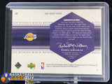 Kobe Bryant 1999-00 SPx Winning Materials #WM4 Jersey/Shoe Patch - Basketball Cards
