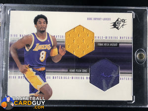 Kobe Bryant 1999-00 SPx Winning Materials #WM4 Shoe/Jersey - Basketball Cards