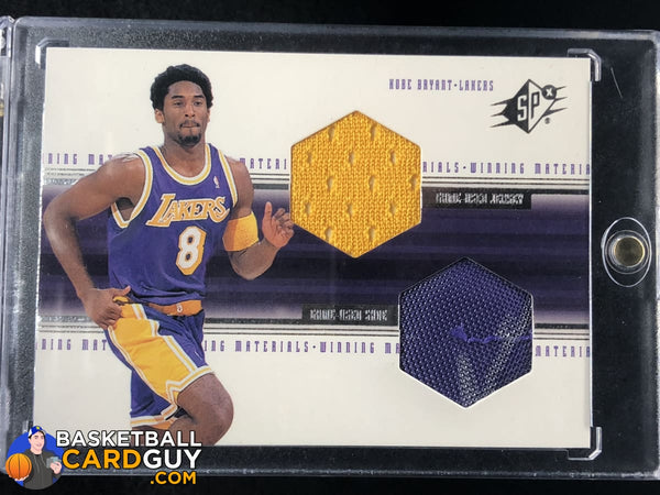 Kobe Bryant 1999-00 SPx Winning Materials #WM4 Shoe/Jersey