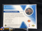 Kobe Bryant 2001-02 SPx Winning Materials #KB JSY/WU - Basketball Cards