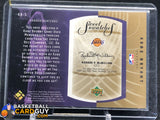 Kobe Bryant 2002-03 Sweet Shot Sweet Swatches Gold #/100 - Basketball Cards