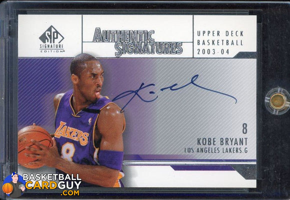 Kobe Bryant 2003-04 SP Signature Edition Signatures #KB - Basketball Cards