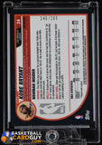 Kobe Bryant 2007-08 Bowman Chrome Refractors #24 #/299 basketball card, numbered, refractor