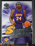 Kobe Bryant 2007-08 Sweet Shot Sweet Stitches #KB basketball card, jersey