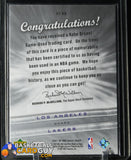 Kobe Bryant 2007-08 Sweet Shot Sweet Stitches #KB basketball card, jersey