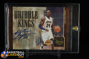 Kobe Bryant 2009-10 Court Kings Dribble Kings Signatures #15 #/49 autograph, basketball card, numbered