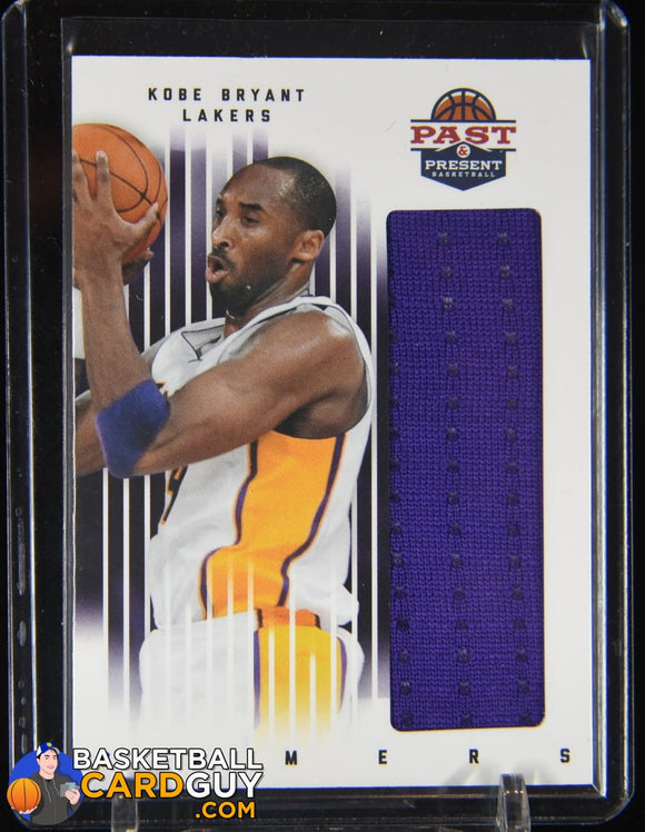 Kobe Bryant 2011-12 Panini Past and Present Gamers Jerseys #49 basketball card, jersey