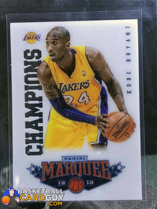 Kobe Bryant 2012-13 Panini Marquee Champions #1 - Basketball Cards