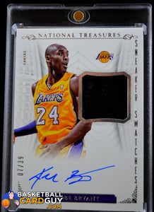Kobe Bryant 2013-14 National Treasures Sneaker Swatches /39 - Basketball Cards