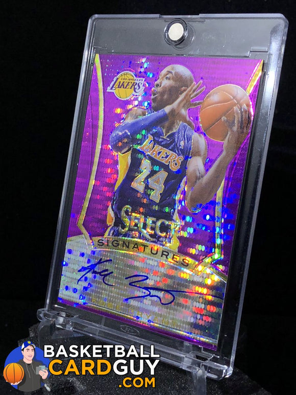 Kobe Bryant 2013-14 Select Signatures Purple /25 - Basketball Cards
