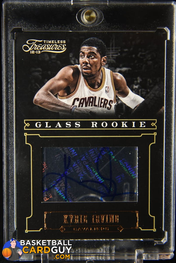 Kyrie Irving 2012-13 Timeless Treasures #212 AU #/399 RC autograph, basketball card, numbered, rookie card