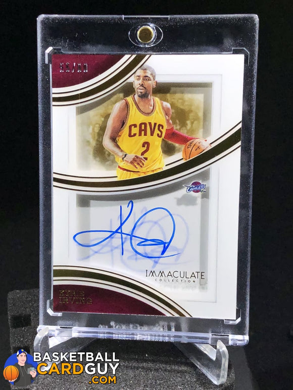 Kyrie Irving 2015-16 Immaculate Collection Shadowbox Signatures /60