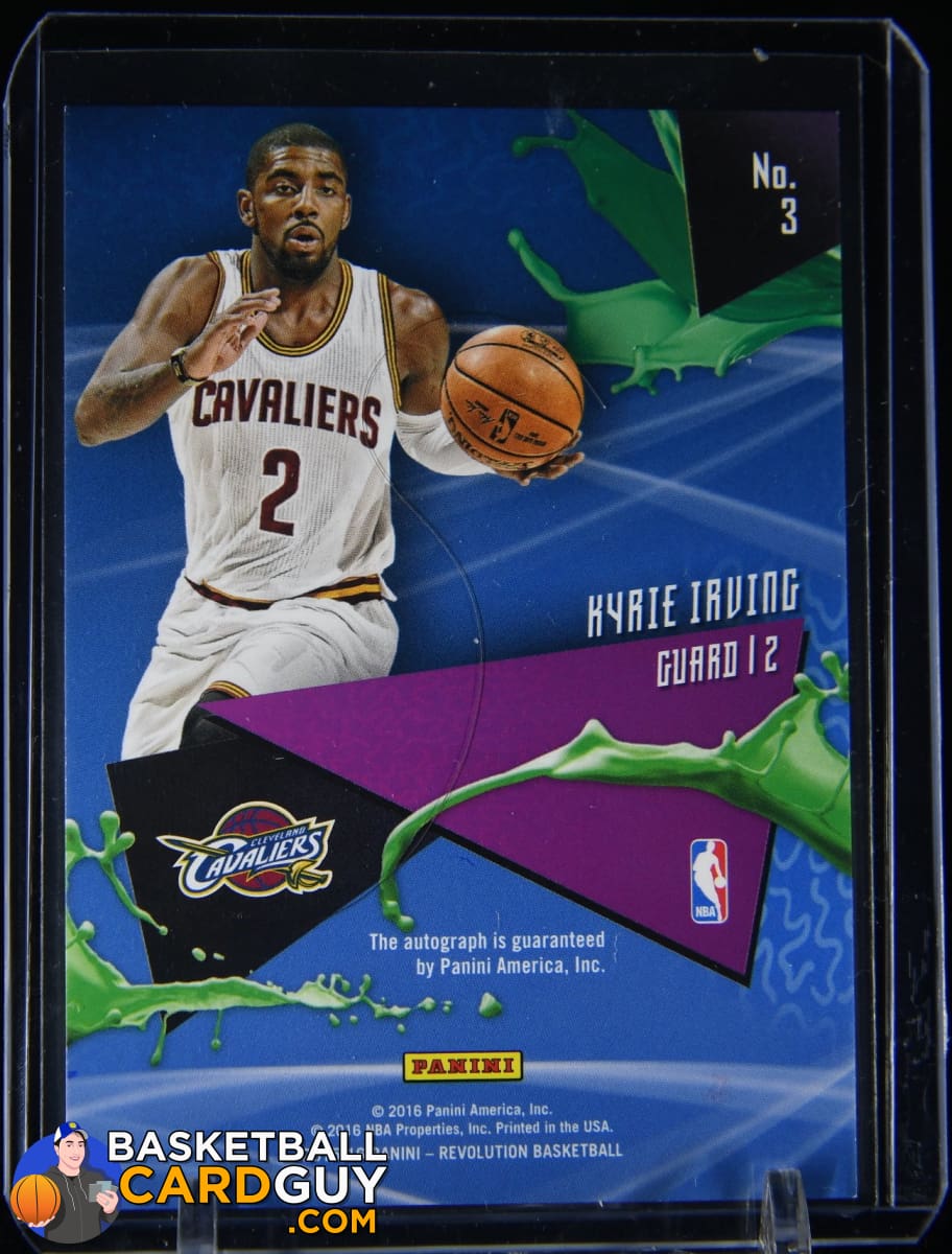 Kyrie Irving 2015-16 Panini Revolution Autographs #3