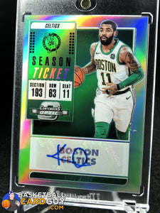 Kyrie Irving 2018-19 Panini Contenders Optic Veteran Ticket Autographs - Basketball Cards