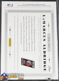 Lamarcus Aldridge 2012-13 Panini National Treasures Material Treasures Prime #91 #/25 basketball card, numbered, patch