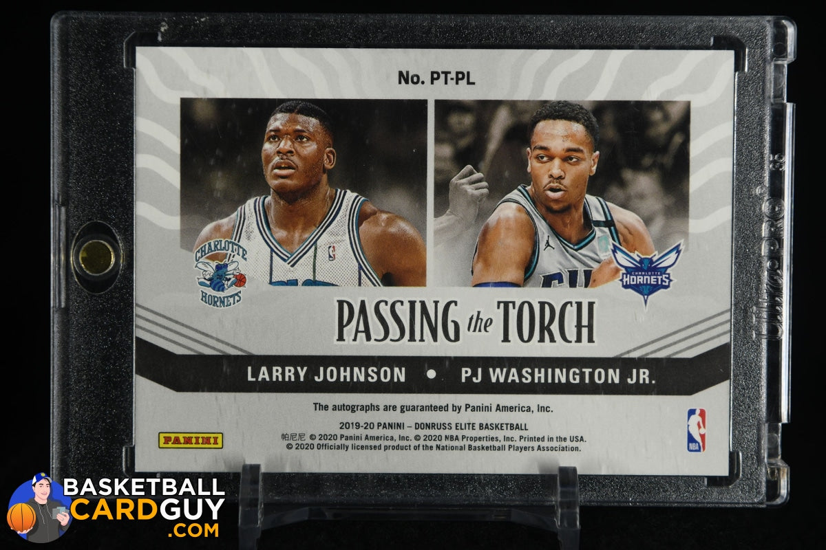 Larry Johnson/PJ Washington Jr. 2019-20 Elite Passing the Torch 