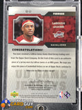 LeBron James 2005-06 Upper Deck Game Jerseys #LJ - Basketball Cards