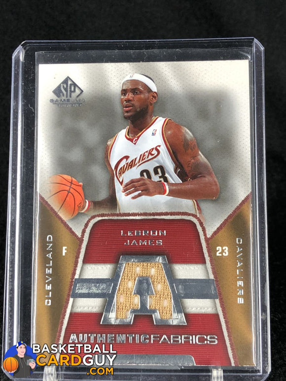 LeBron James 2007-08 SP Game Used Authentic Fabrics #AFLJ