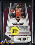 LeBron James 2017-18 Panini Prizm Prizms Red White and Blue #191 basketball card