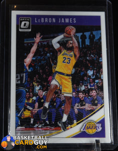 LeBron James 2018-19 Donruss Optic #94 (1st Lakers) basketball card