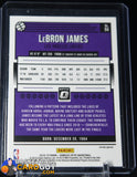 LeBron James 2018-19 Donruss Optic Blue Velocity #94 basketball card, refractor, rookie card