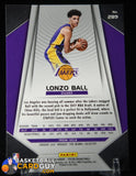 Lonzo Ball 2017-18 Panini Prizm #289 RC basketball card, prizm, rookie card