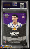 Lonzo Ball 2017-18 Totally Certified Rookie Roll Call Autographs #2 PSA 9 autograph, basketball card, graded, rookie card