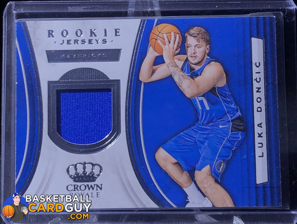 Luka Doncic 2018-19 Crown Royale Rookie Jerseys - Basketball Cards