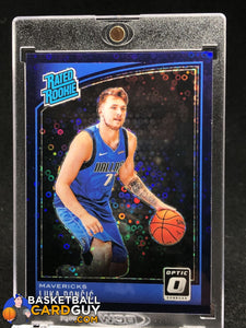 Luka Doncic 2018-19 Donruss Optic Fast Break Rated Rookies Purple #/95 Luka Doncic 2018-19 Donruss Optic Fast Break Rated Rookies Purple #/95