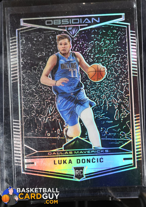Luka Doncic 2018-19 Panini Chronicles #571 Obsidian Preview - Basketball Cards