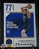 Luka Doncic 2018-19 Panini Chronicles #71 RC basketball card, rookie card