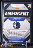 Luka Doncic 2018-19 Panini Prizm Emergent Prizms Silver #3 - Basketball Cards