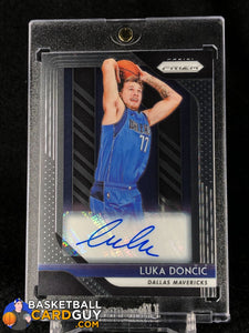 Luka Doncic 2018-19 Panini Prizm Rookie Signatures #3 - Basketball Cards