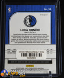 luka Doncic 2020-21 NBA Hoops Premium Stock Silver Prizm #39 basketball card, prizm