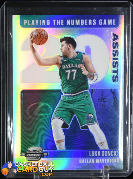 Luka Doncic 2020-21 Panini Contenders Optic Playing the