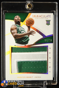 Marcus Smart 2014-15 Immaculate Collection Rookie Jerseys Prime #/20 RC basketball card, numbered, patch, rookie card