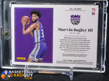 Marvin Bagley III 2018-19 Panini Encased Substantial Swatches Rookies Prime #/25 - Basketball Cards