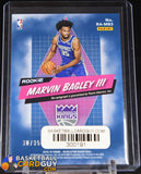 Marvin Bagley III 2018-19 Panini Revolution Rookie Autographs Chinese New Year RC #/35 autograph, basketball card, numbered, rookie card