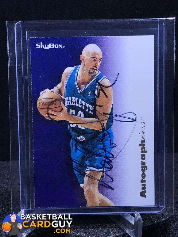 Matt Geiger 1996-97 Skybox Autographics - Basketball Cards