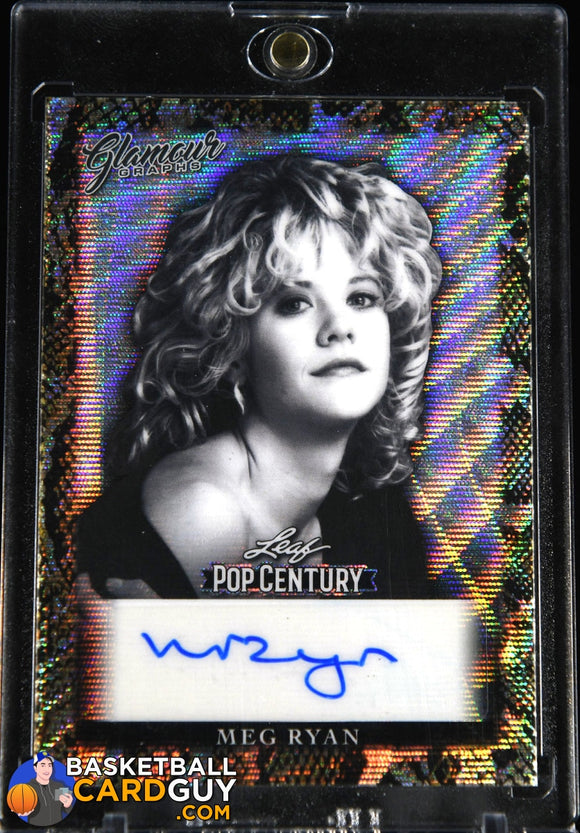 Meg Ryan 2022 Pop Century Autograph #/2 autograph, celebrity, numbered