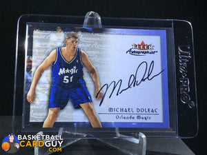 Michael Doleac 2000-01 Skybox Premium Autographics - Basketball Cards