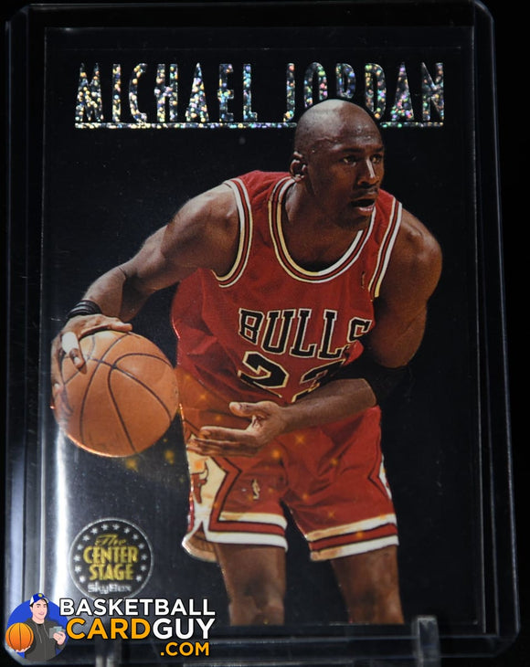 Michael Jordan 1993-94 SkyBox Premium Center Stage #CS1 basketball card