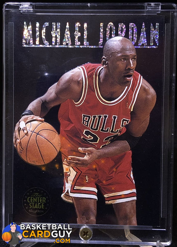 Michael Jordan 1993-94 SkyBox Premium Center Stage #CS1 - Basketball Cards