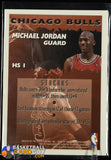 Michael Jordan 1995-96 Finest Hot Stuff #HS1 90’s insert, basketball card