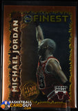 Michael Jordan 1995-96 Finest Hot Stuff #HS1 90’s insert, basketball card